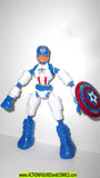 marvel universe CAPTAIN AMERICA Bend & Flex 2019 arctic snow