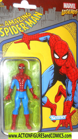 marvel legends retro SPIDER-MAN 3.75 inch amazing friends moc
