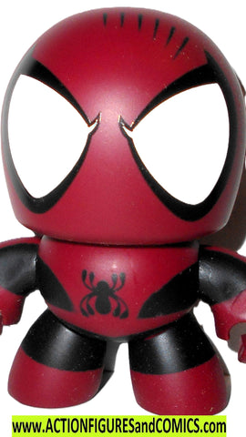 marvel muggs SPIDER-MAN black red SDCC mighty minis