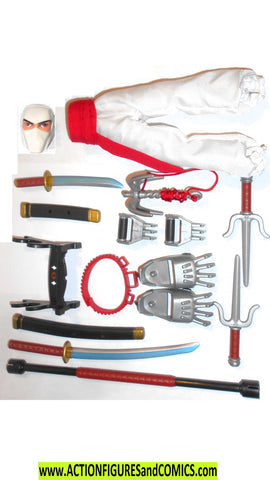 Gi joe STORM SHADOW sigma 6 Complete Weapon set six part