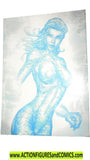 FATHOM 2001 Promo SKETCH TRADING CARD dynamic forces