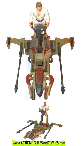 star wars action figures LUKE SKYWALKER desert skiff 1997