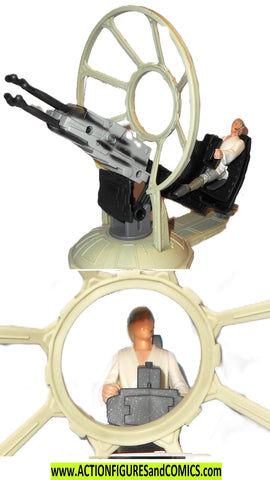 star wars action figures LUKE SKYWALKER 1997 gunner station