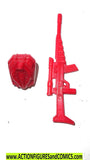 Gi joe BARONESS 1984 RED GUN weapon part