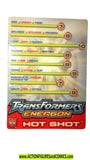 Transformers HOT SHOT Energon Trading card spec 2003