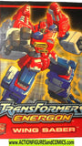 Transformers WING SABER Energon Trading card 2003 2004