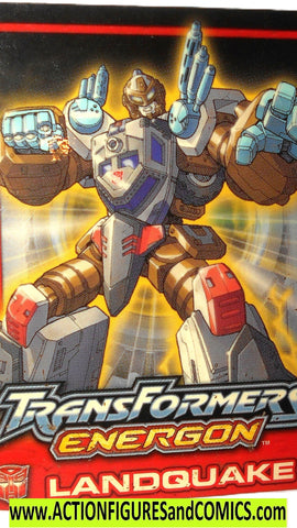 Transformers Energon LANDQUAKE 2004 Trading Card