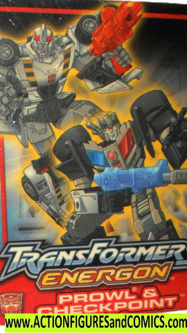 Transformers PROWL & CHECKPOINT 2004 Kmart