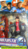 Marvel Legends Fantastic Four HUMAN TORCH SNOWBOARDING movie 2005 4 moc
