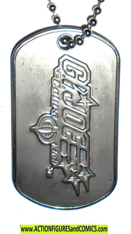 gi joe FAN CLUB Exclusive DOG TAG 2002 mail away