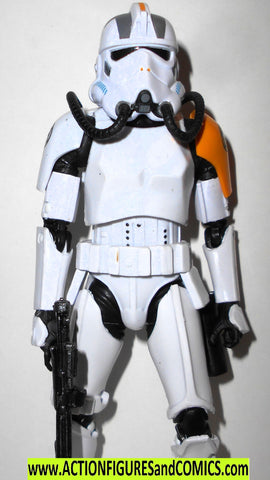 STAR WARS action figures JUMPTROOPER 6 inch yellow clone