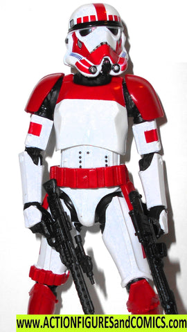 STAR WARS action figures SHOCK TROOPER 6 inch RED clone