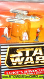 star wars micromachines LUKE BINOCULARS yavin base moc mib