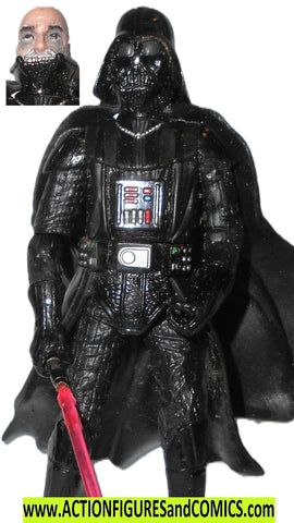 star wars action figures DARTH VADER removable helmet 2003