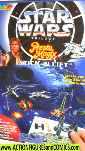 star wars Presto Magix STICK N LIFT roseart magic 1997 moc mib