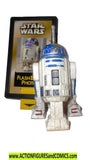 star wars action figures R2-D2 1998 flashback pop up lightsaber