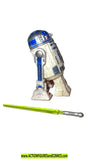 star wars action figures R2-D2 1998 flashback pop up lightsaber