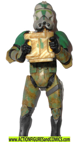 star wars action figures CLONE Commander GREE 2007 30th
