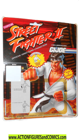 gi joe Street Fighter II RYU 1993 capcom 2 gijoe action