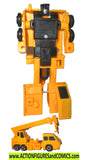 Transformers HOOK *KO* yellow devastator 1985 g1 g2
