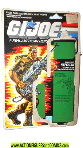 gi joe REPEATER 1988 100% complete w Full Card v1 gi joe REPEATER 1988 100% complete w Full Card v1