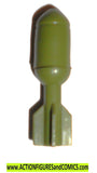 Gi joe BIVOUAC 1984 ROCKET accessory weapon part