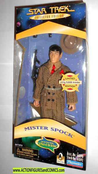 Star Trek SPOCK mobster 9 inch mr playmates moc mib ...
