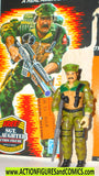Gi joe LEATHERNECK 1986 vintage 100% complete full card