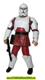 star wars action figures CLONE TROOPER training fatigues 30