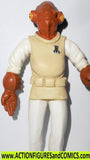 star wars action figures bend-ems ADMIRAL ACKBAR 1994