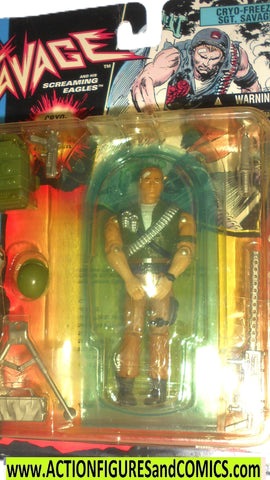 Gi joe SGT SAVAGE CRYO FREEZE 1994 gijoe g i moc
