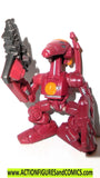 STAR WARS galactic heroes BATTLE DROID Commander red pvc