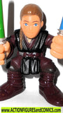 STAR WARS galactic heroes ANAKIN Skywalker dual sabers solid