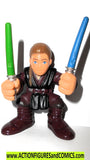 STAR WARS galactic heroes ANAKIN Skywalker dual sabers solid