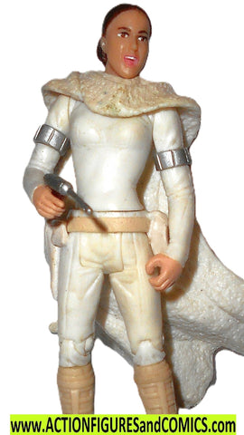 star wars action figures PADME AMIDALA queen Droid Chase