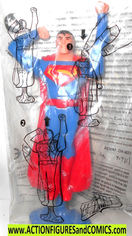 Justice League SUPERMAN 2018 Action animated BK happy meal dc