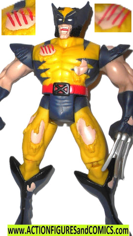 X-MEN X-Force toy biz WOLVERINE battle ravaged blood marvel