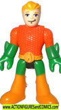 DC imaginext AQUAMAN yellow boots fisher price justice league super friends