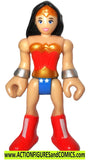 dc universe action league WONDER WOMAN Imaginext gold