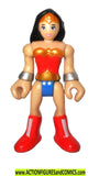 dc universe action league WONDER WOMAN Imaginext gold