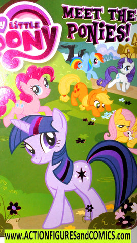 my little pony MEET the PONIES Chunky book bendan mlp