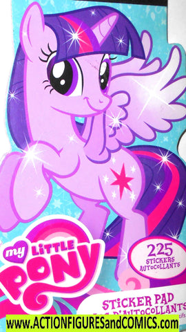 my little pony STICKER PAD 225 stickers New 2014 MLP