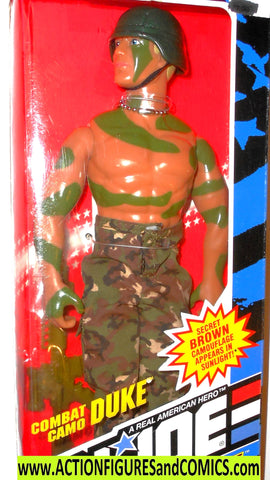 Gi joe DUKE 12 inch Combat Camo hall of fame 1993 mib moc