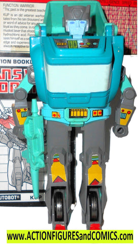 Transformers generation 1 KUP 1986 Complete gun techs