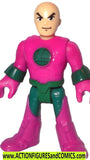 DC imaginext LEX LUTHOR superman fisher price pink