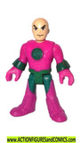 DC imaginext LEX LUTHOR superman fisher price pink