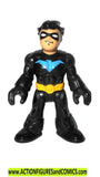 DC imaginext NIGHTWING Black blue batman robin