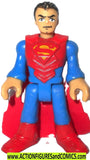 dc universe action league SUPERMAN Imaginext fort