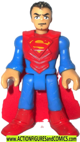 dc universe action league SUPERMAN Imaginext fort