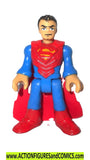 dc universe action league SUPERMAN Imaginext fort